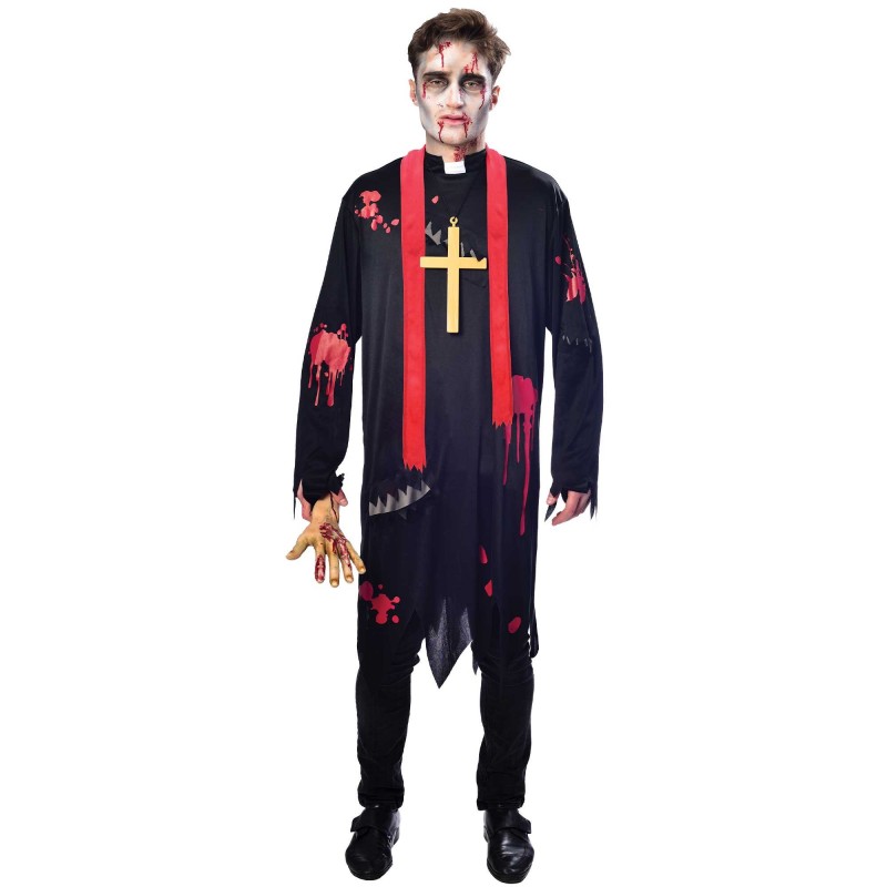 Zombie Vicar Men's Costume Large