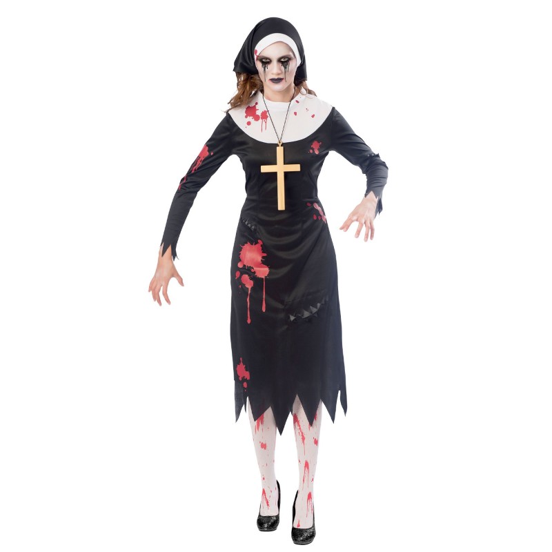 Zombie Nun Women's Costume Size 14-16