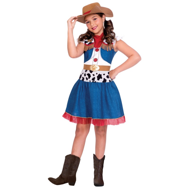 Cowgirl Cutie Girl's Costume 8-10 Years