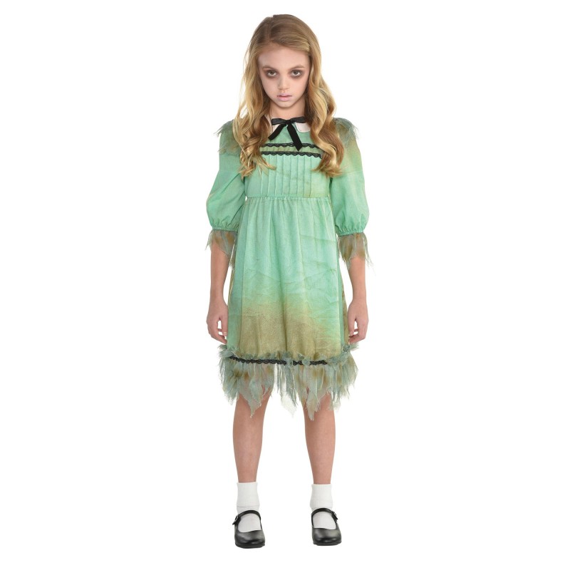 Creepy Girl's Costume 6-8 Years