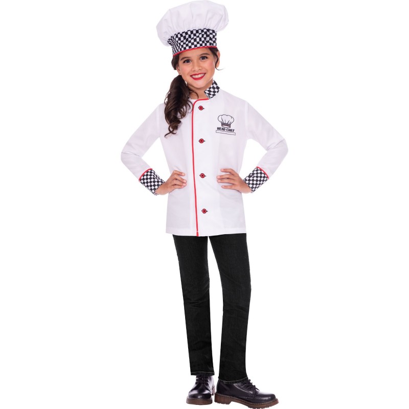 Chef Unisex Kid's Costume 4-6 Years