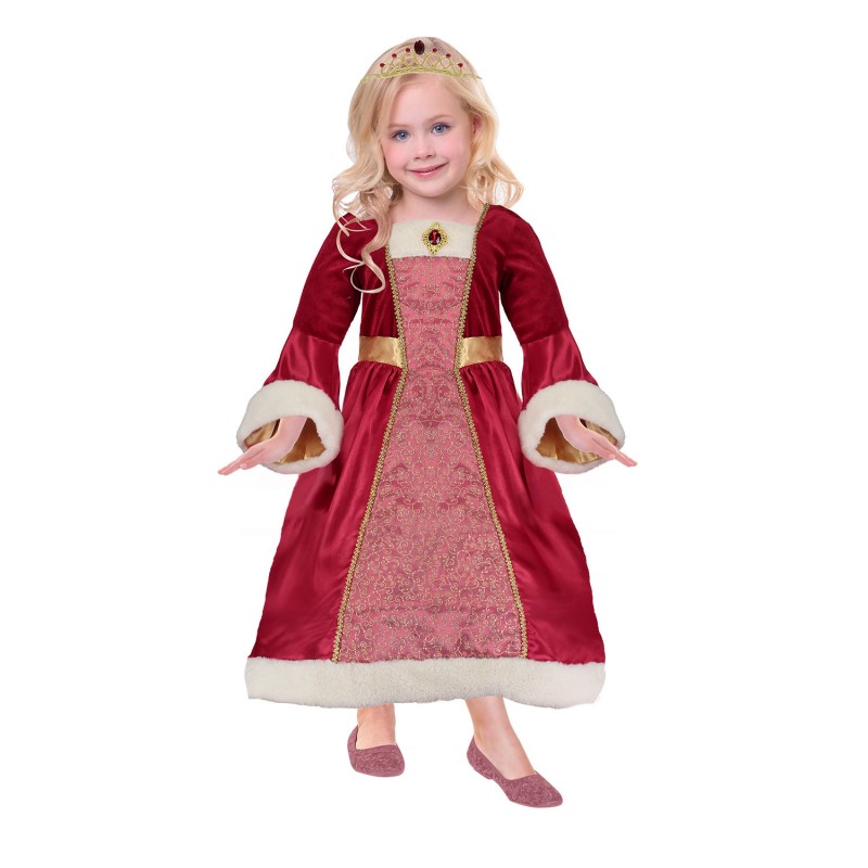 Medieval Princess Girl's Costume 4-6 Years
