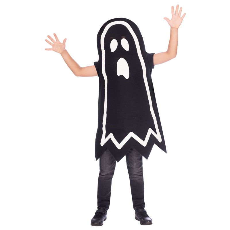 Glow in the Dark Stick Ghost Unisex Kid's Costume 8-10 Years