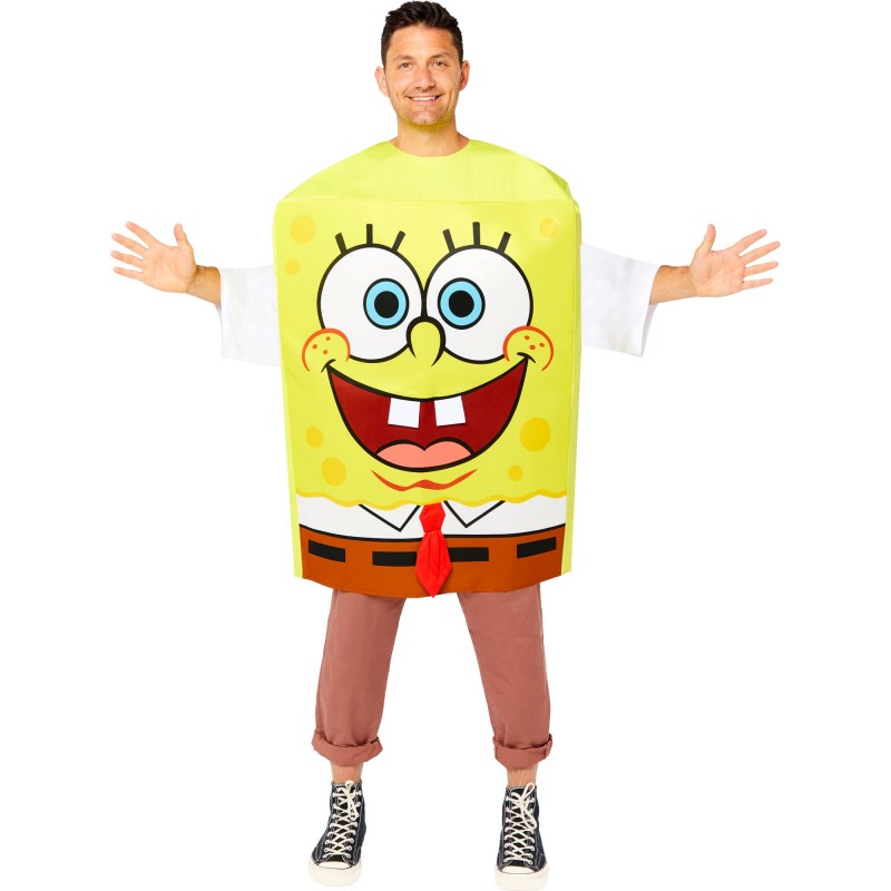 SpongeBob Men's Costume Adult Standard Size