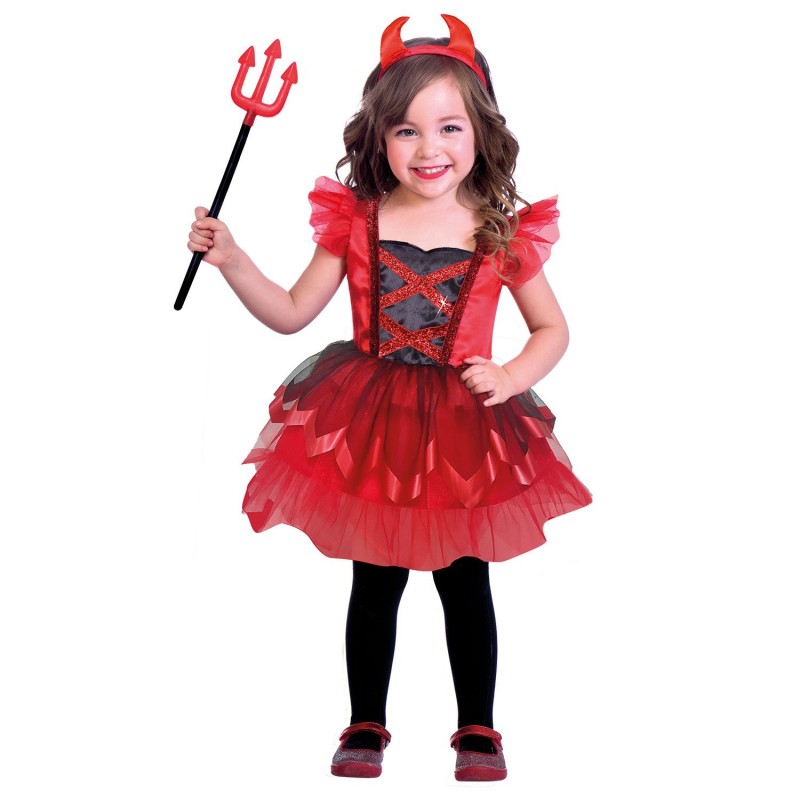 Little Devil Girl's Costume 12-24 Months