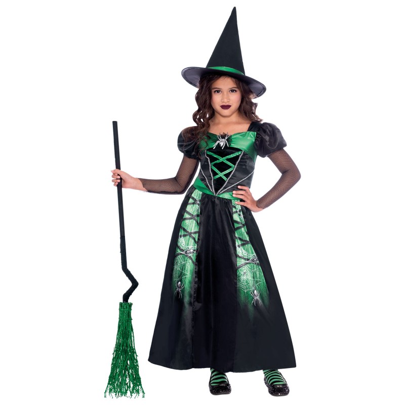Spider Witch Girl's Costume 3-4 Years