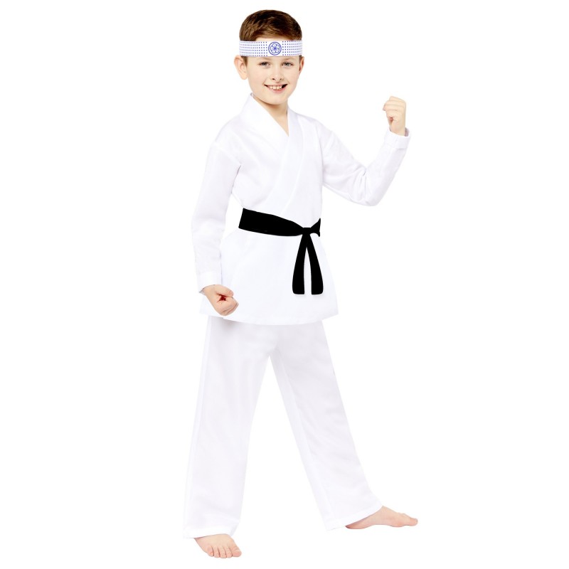 Miyagi De Karate Unisex Kid's Costume 4-6 Years