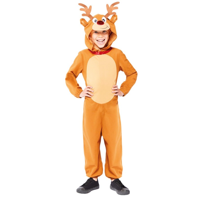 Reindeer Unisex Kid's Costume 3-4 Years