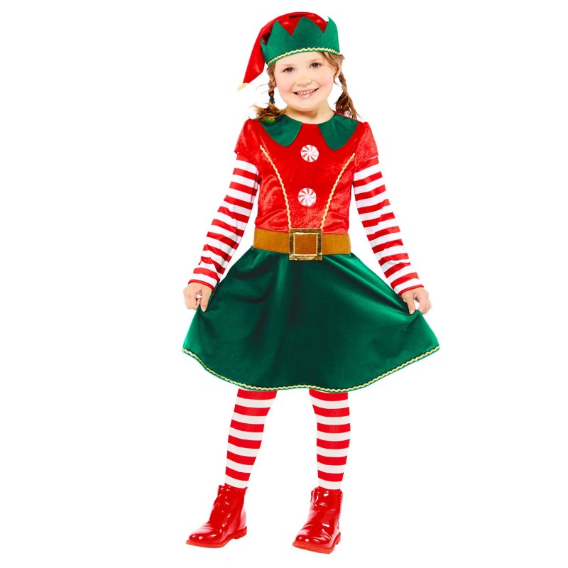 Elf Girl's Costume 6-8 Years