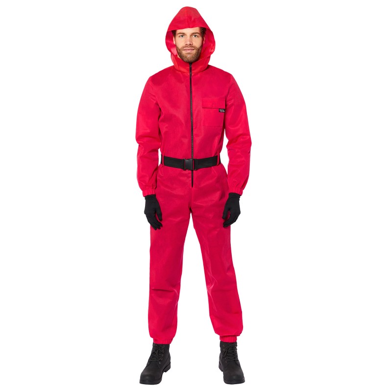 Squid Game Guard Men's Costume Large