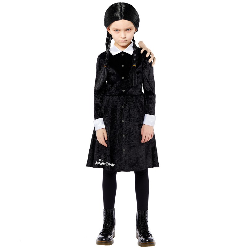 Friday The Addams Family Girl's Costume 3-4 Years