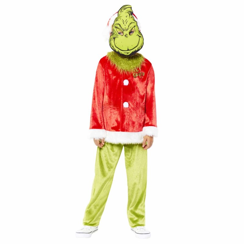 Dr Seuss The Grinch Unisex Kid's Costume 6-8 Years