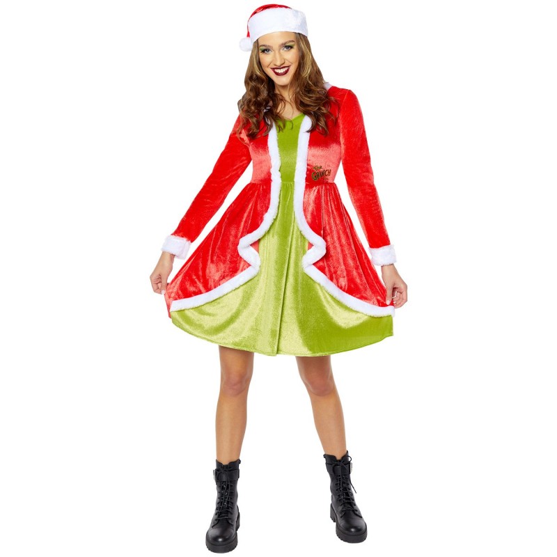 Dr Seuss The Grinch Women's Costume Size 10-12