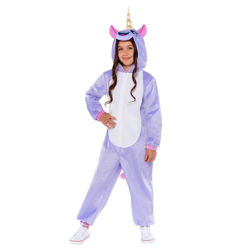 Unicorn Onesie Girl's Costume 3-4 Years