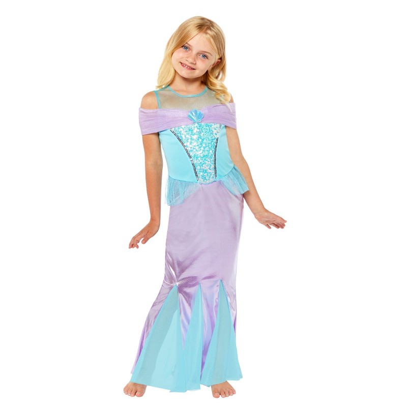 Mermaid Girl's Costume 10-12 Years