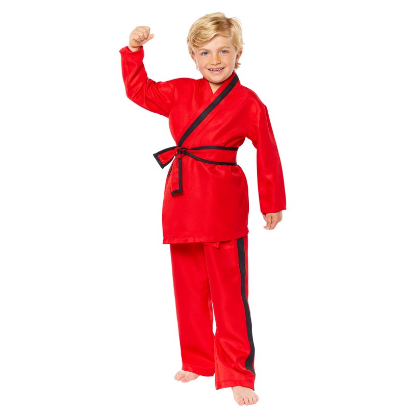 Cobra Kai Eagle Fan Boy's Costume 8-10 Years