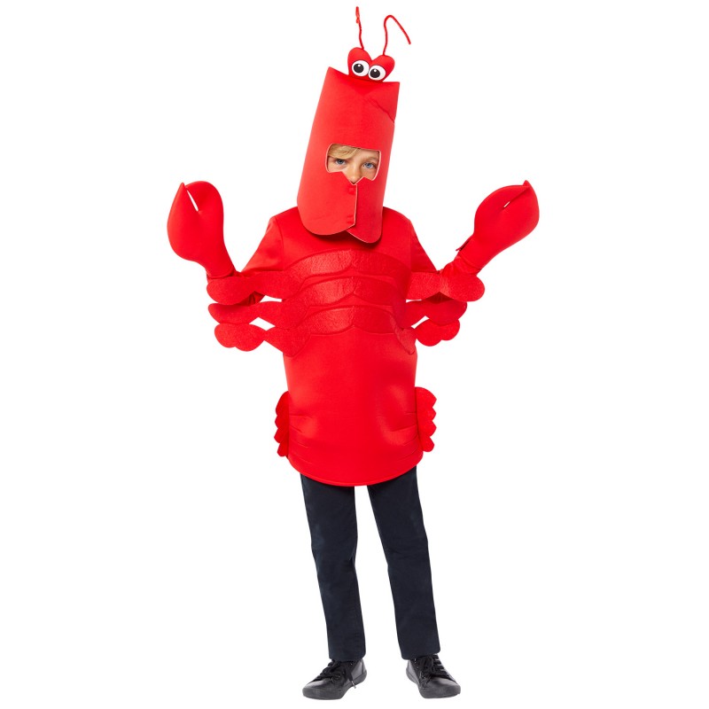 Lobster Top Unisex Kid's Costume 4-6 Years