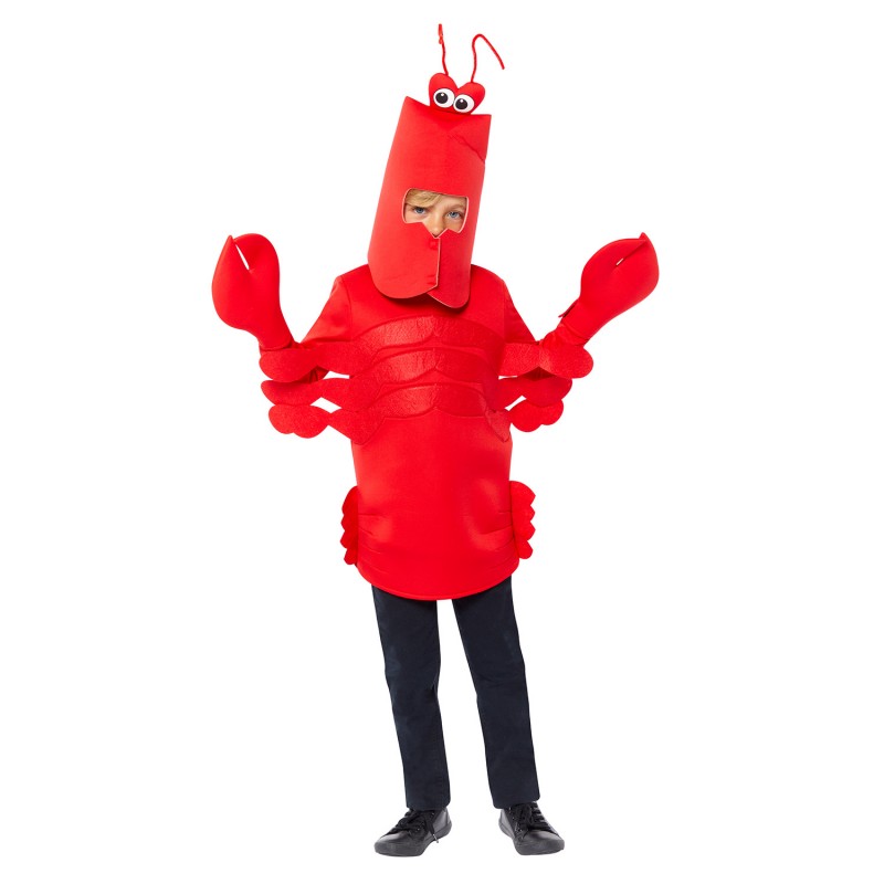 Lobster Top Unisex Kid's Costume 10-12 Years