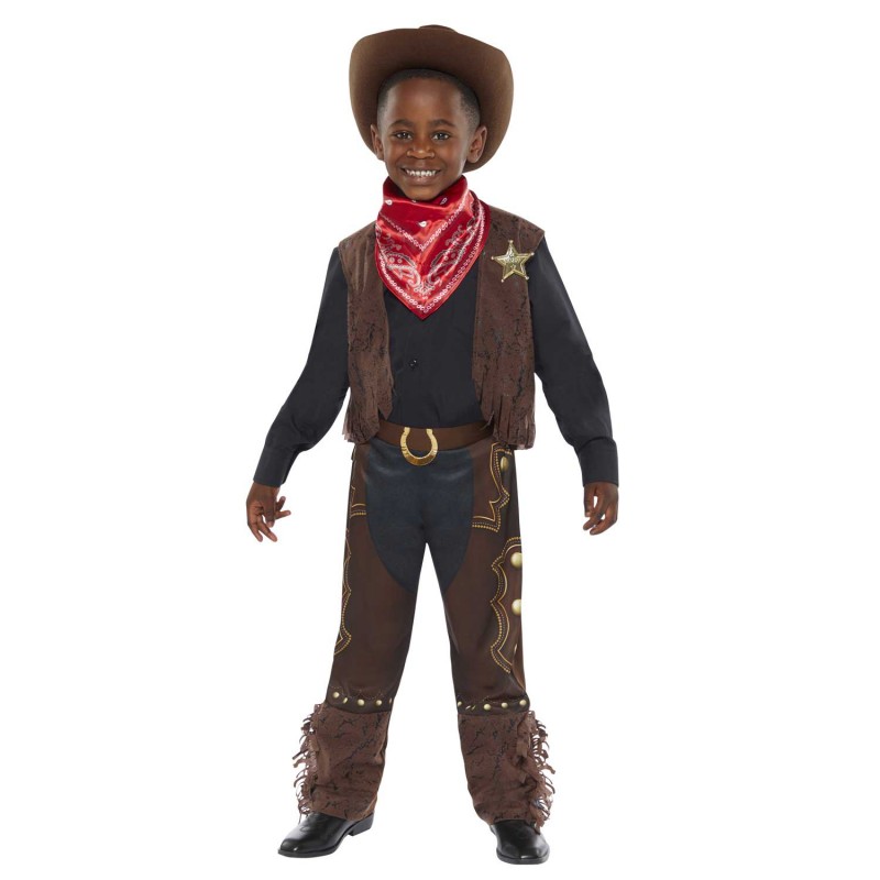 Western Cowboy Boy's Costume 4-6 Years