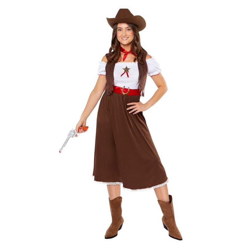 Western Cowgirl Women's Costume Size 8-10