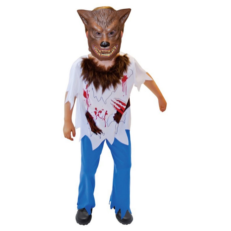 Halloween Werewolf Child Costume Medium