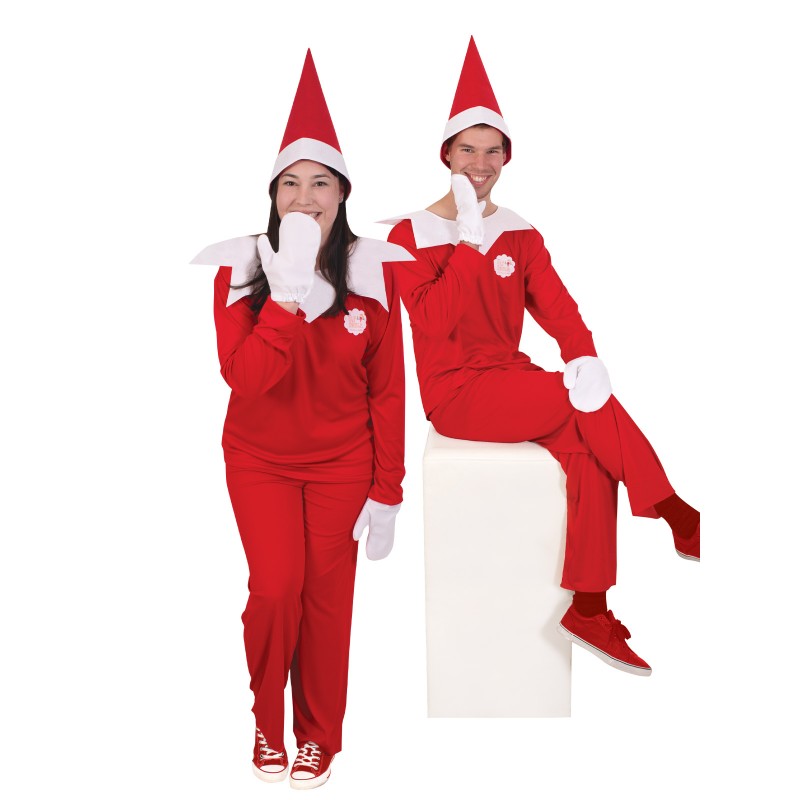 Elf On The Shelf Unisex Adult Costume Christmas