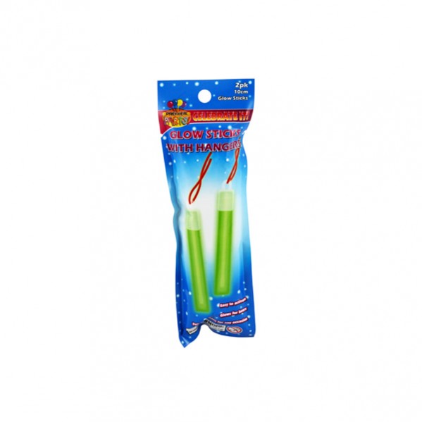 Misc Occasion Favours 10cm Pack of 2 Glow Sticks
