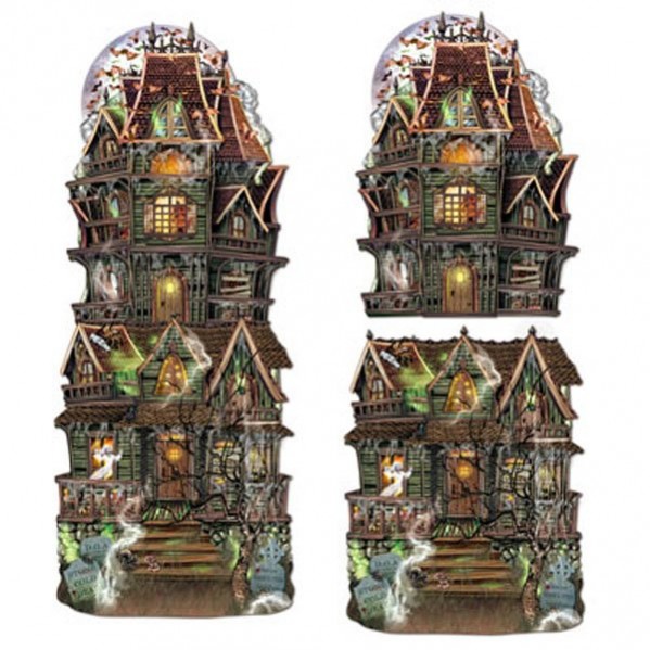 Halloween Haunted House 2 pk Halloween Haunted House 2 pk