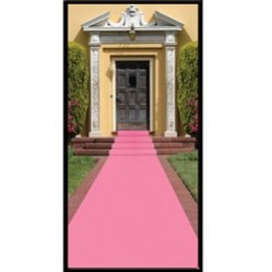 Pink Party Decorations - Mock Carpet Floor Runner 