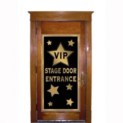 Hollywood Awards Night VIP Stage Door Entrance Door Decoration 76cm x 152cm