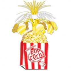 Hollywood Popcorn Box Cascade Centrepiece 38cm
