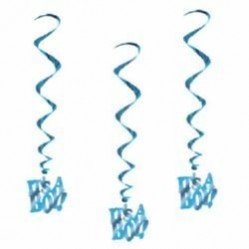 Baby Shower - General Whirls It's a Boy! Hanging Decorations 91cm Pack of 5
