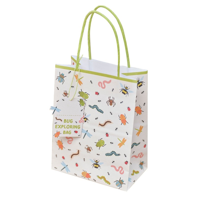 Bugging Out Bug Hunt Favour Bags 5 pk - NFS Party