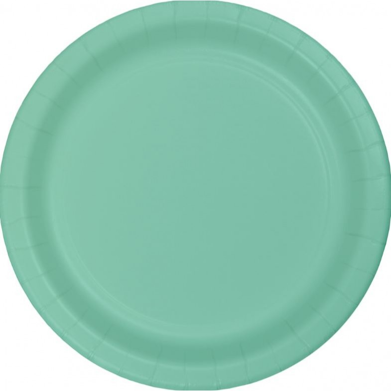 Fresh Mint Green Banquet Plates 26cm 24 pk