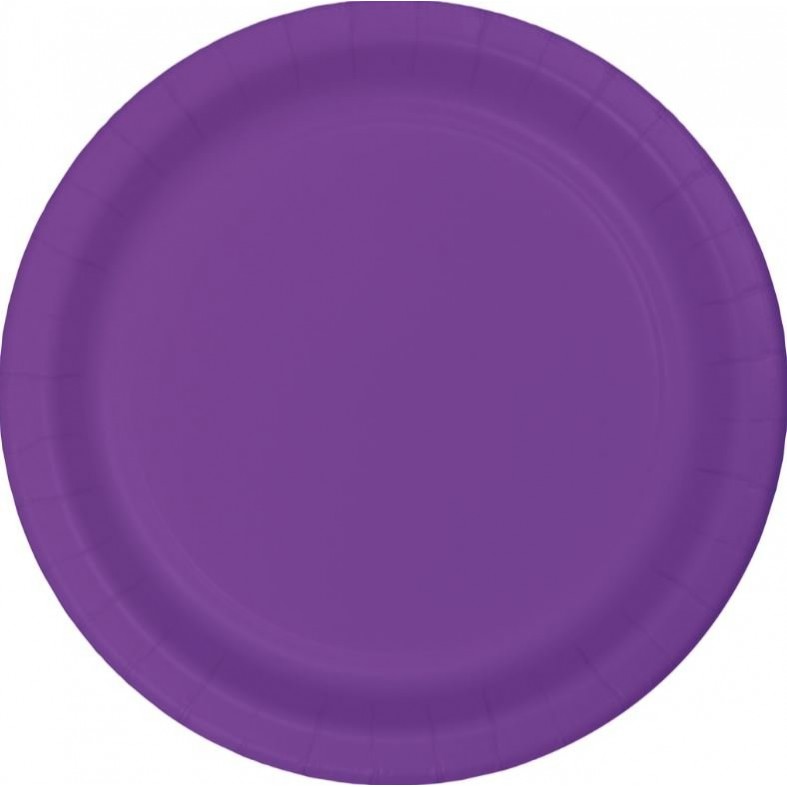 Amethyst Purple Banquet Plates 26cm 24 pk