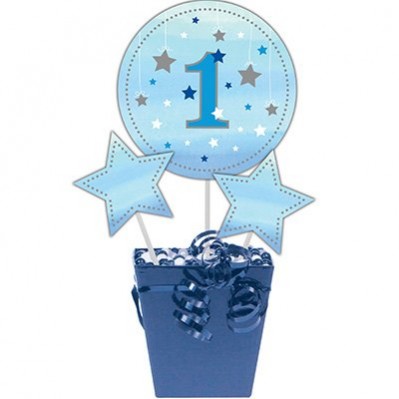Boy One Little Star Centrepieces Pack of 3