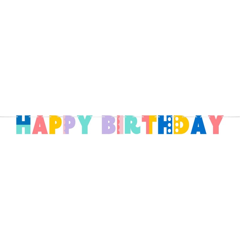 Party Patterns Letter Banner - NFS Party