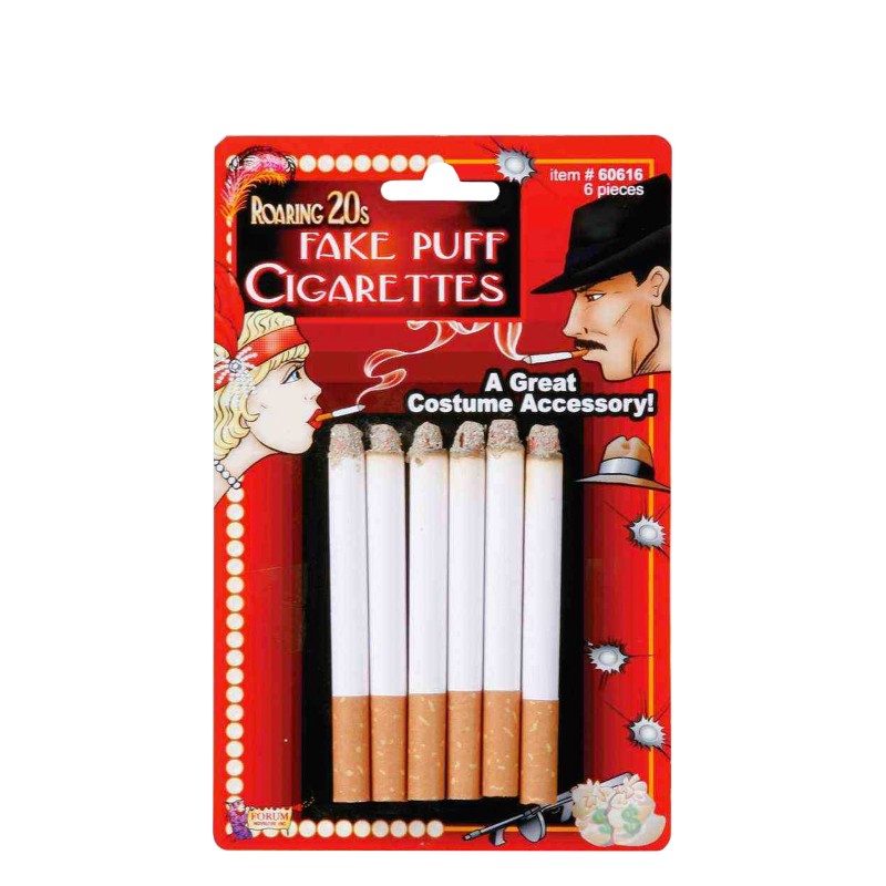 Fake Cigarettes Roaring 20s - 6 Per Pack