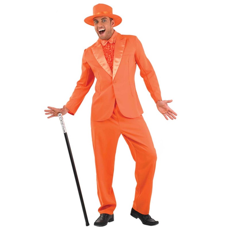 Orange Men's Costumes XL
