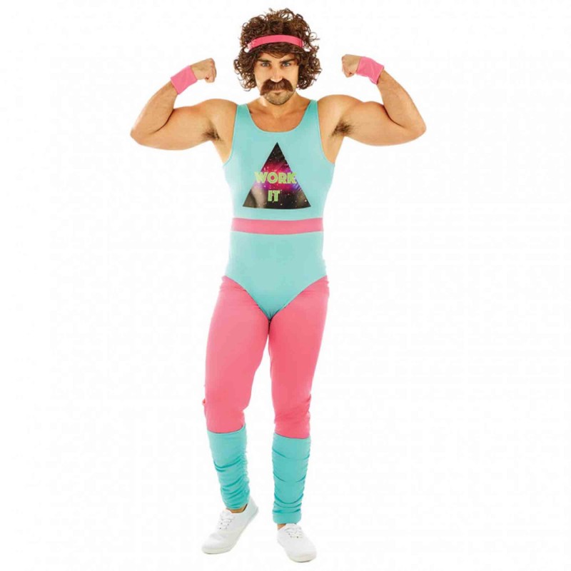 Fitness Instructor Morph Men's Costume Medium