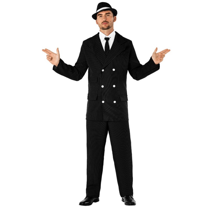 Gangster Men's Costumes Medium
