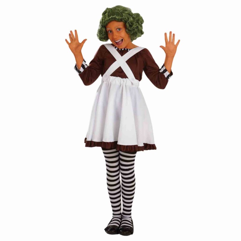 Factory Worker Morph Girl's Costume 4-6 Years