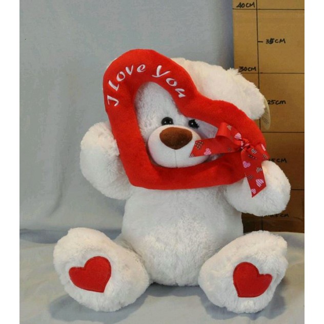 Love Misc Accessories 25cm Bear & Hear Soft Toy