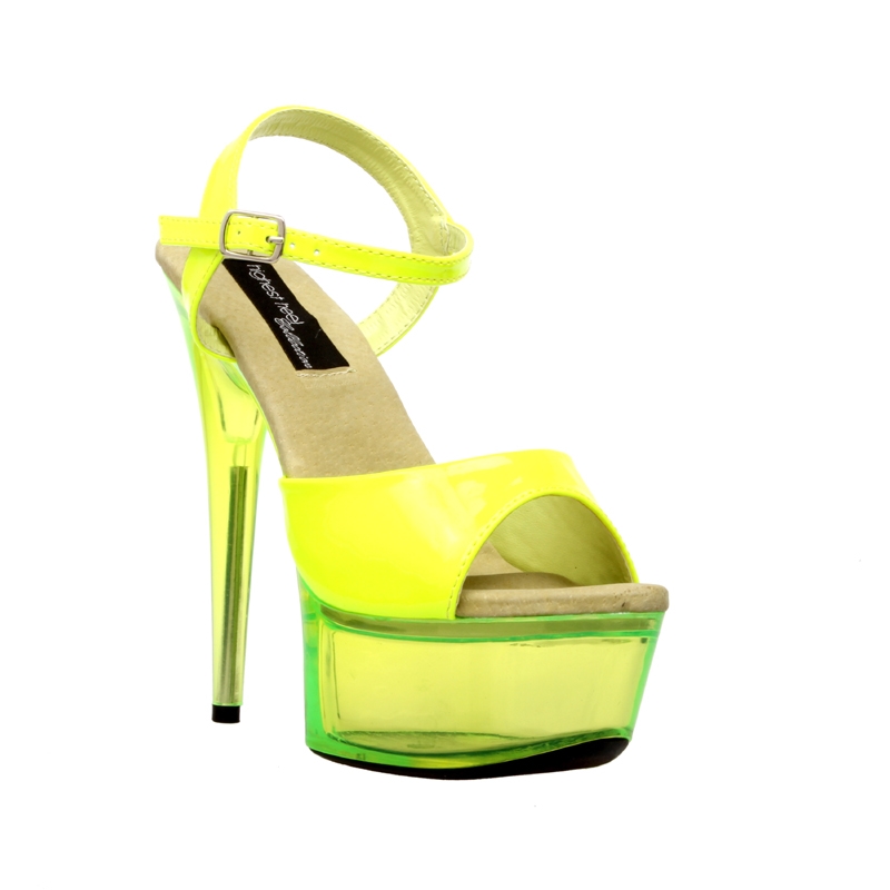 Glow-101 Neon Yellow Adult Shoes