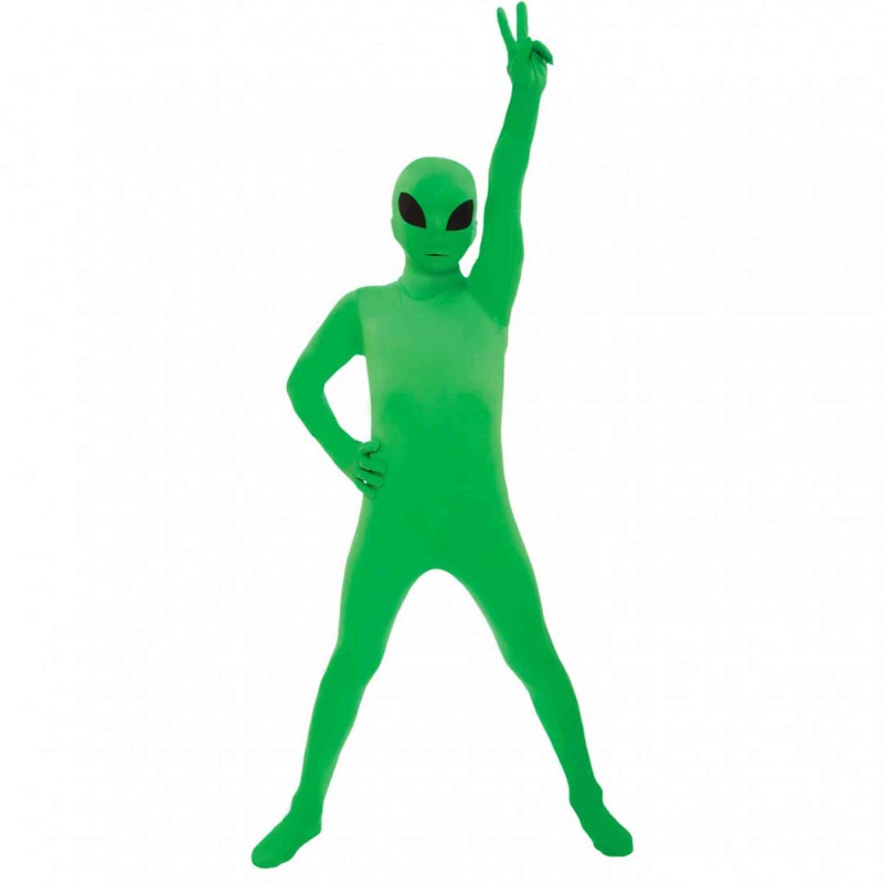 Green Alien Morph Boy's Costume 4-6 Years