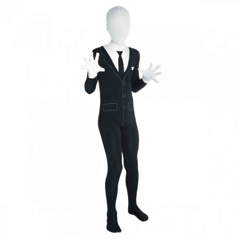 Slenderman Morph Boy's Costume 4-6 Years