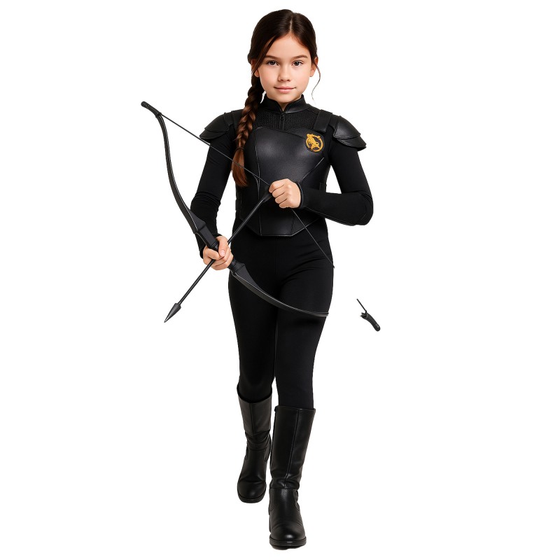 Black Dystopian Teen Girl's Costumes 12-14 Years
