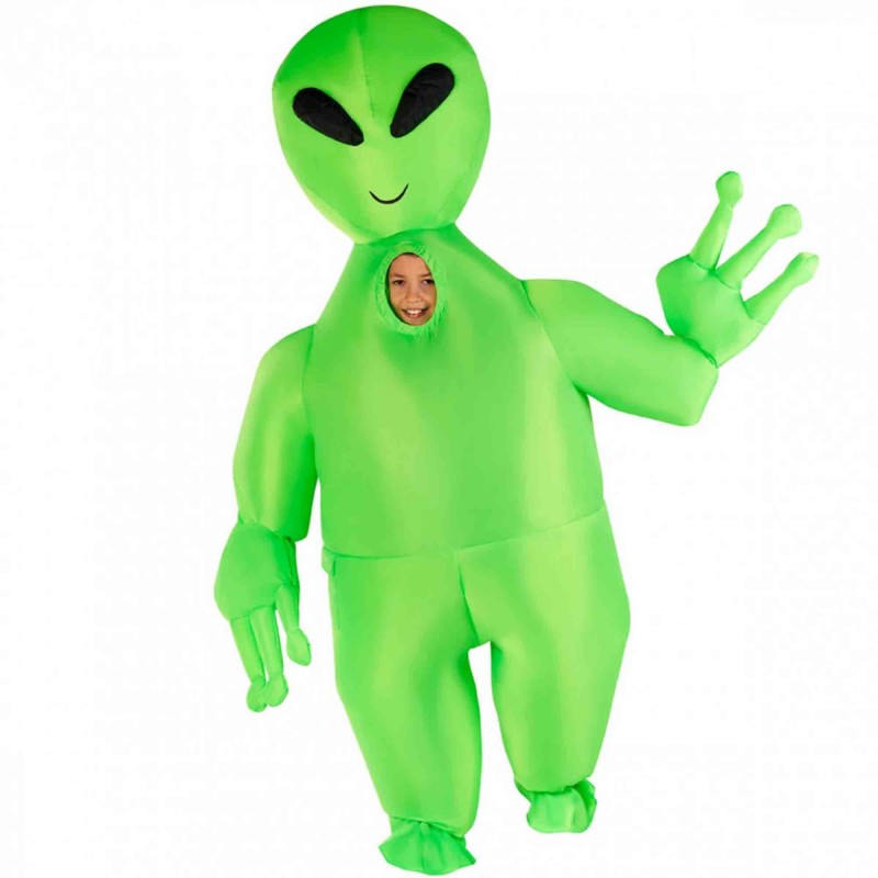 Green Alien Morph Boy's Costume Child Standard Size