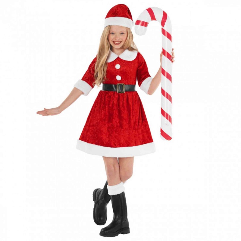 Miss Santa Claus Girl's Costume 10-12 Years