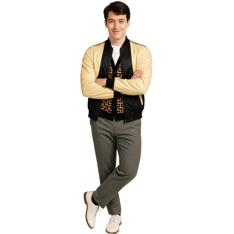 80s Day Off Teen Men's Costumes Medium